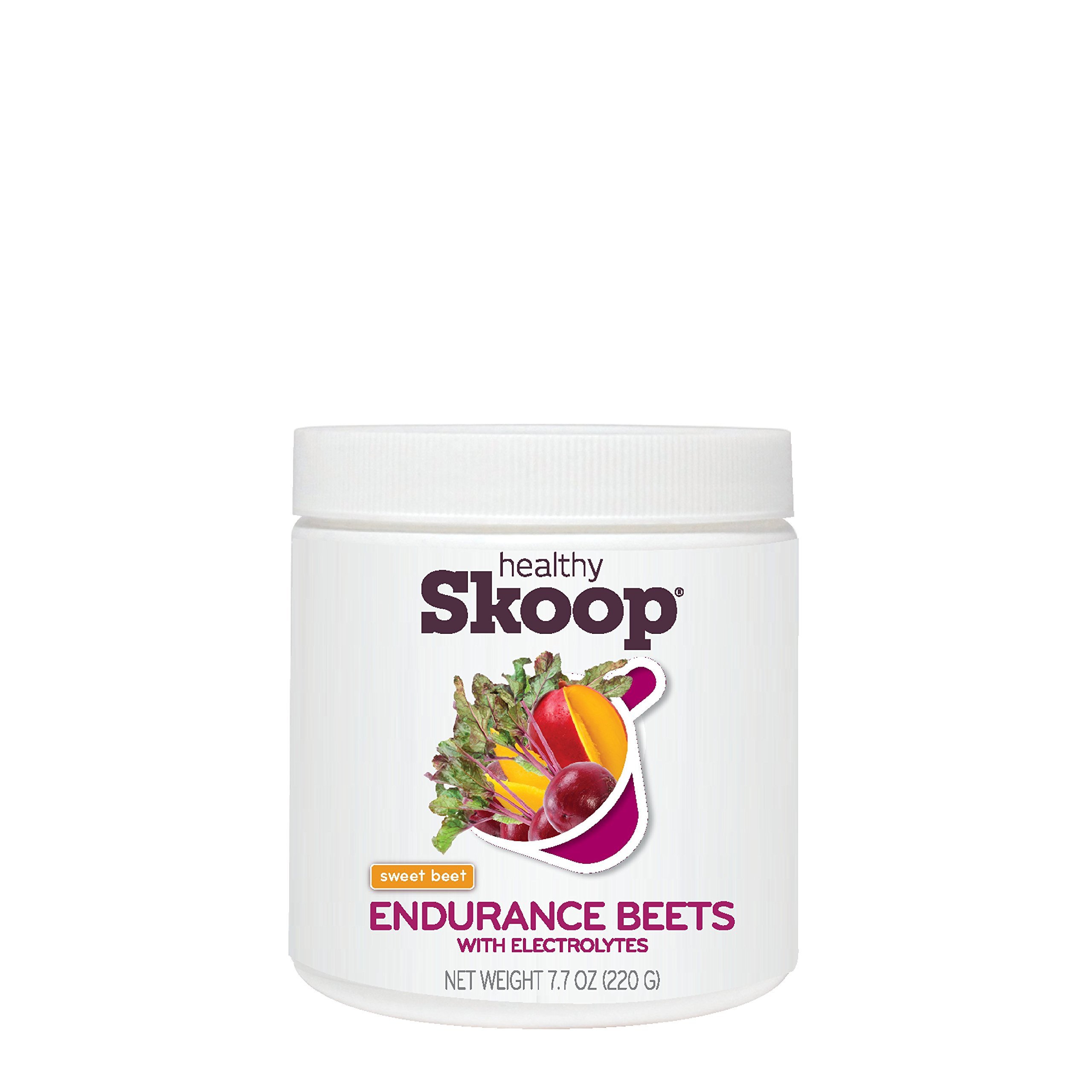 Healthy Skoop Endurance Drink Mix Beet Blend 20 Serving Tub, Sweet Beet, 7.7 Ounce on Galleon