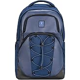 Champion Summit Backpack with Padded Straps, Sternum Strap, Waist Strap, Laptop Compartment for Travel, Outdoor, Commute, Sail Away Navy, One Size