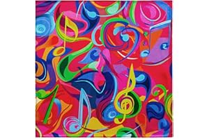 Genuwind Customs Silk C Flute Swab | 100% Pure Mulberry Silk | Safe & Gentle on Flutes | Non-Treated for Enhanced Absorption & Drying | Premium Stitching | 10”x10” (Abstract, 10"x10")