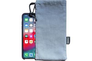 RADIHALT EMF Protection for Cell Phone - Faraday Key Fob Protector and Bag - Comprehensive Radiation Protection Against EMF, RFID, WiFi, GPS, Signal Blocking Grey