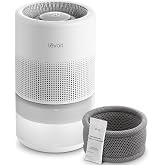 Levoit Evaporative Humidifiers for Bedroom Large Room, Reusable Filter | 4.5L Tank Up to 600ft2, 19dB for Baby, Humidity Balance, No White Dust, Self-Clean &amp; Dishwasher Safe, Superior Studio