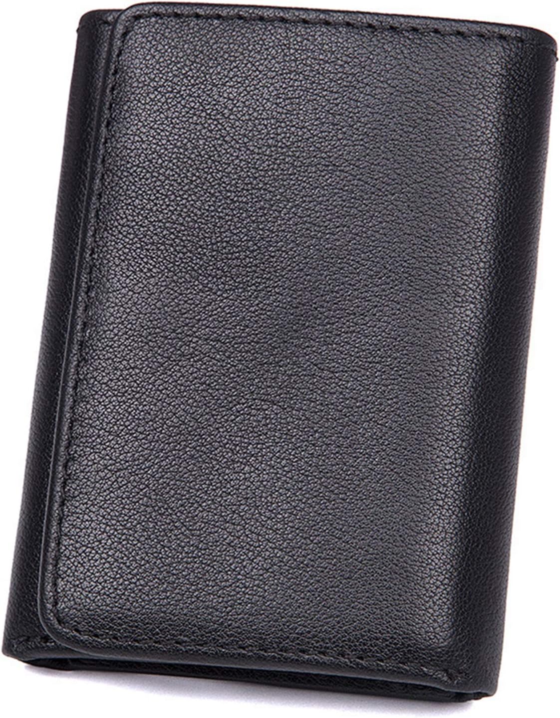 Men Short Wallets, RFID Blocking Male Purses, Anti-theft Credit Card Holder