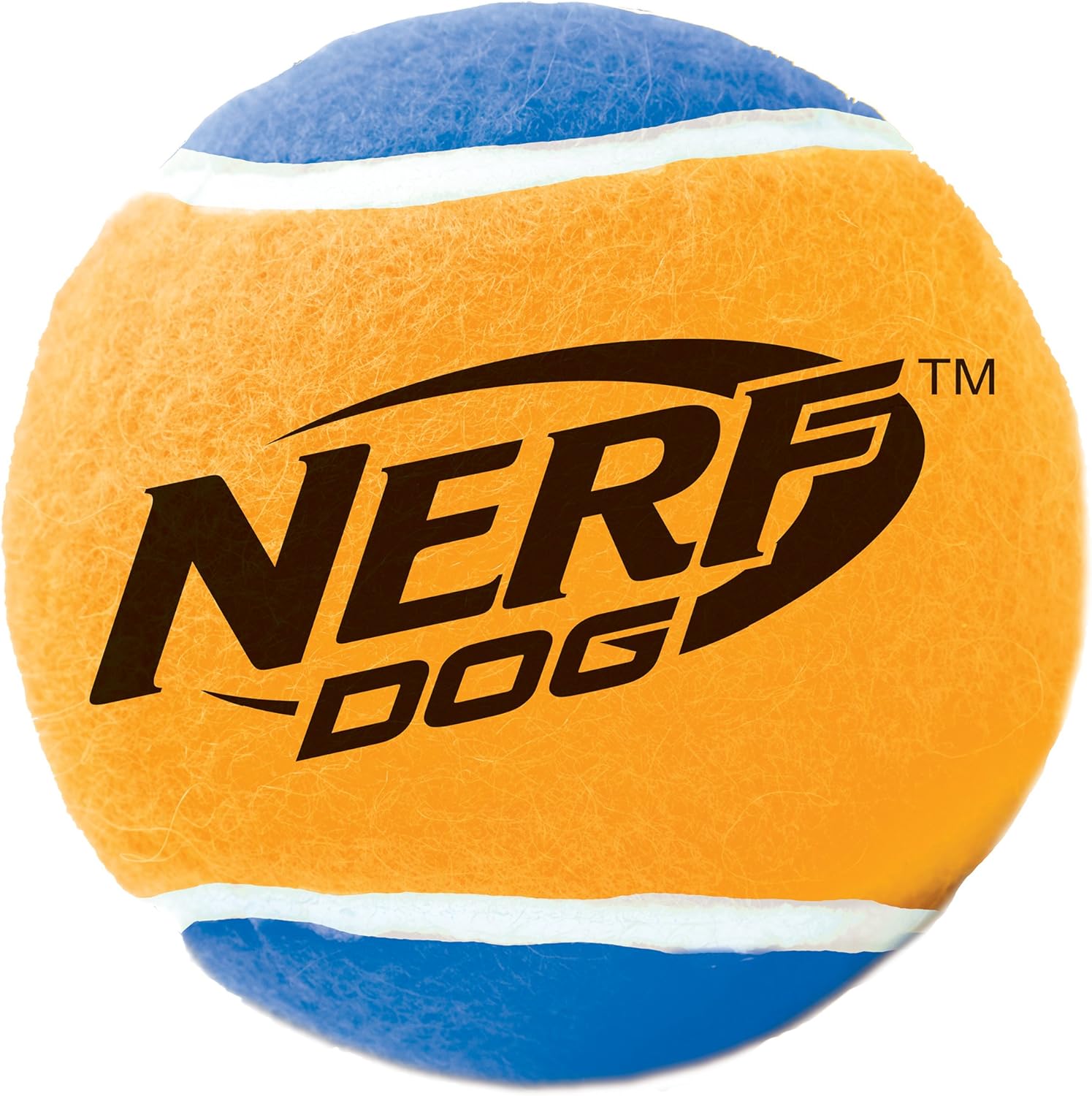 Pet Supplies : Nerf Dog Tennis Ball Dog Toy with Interactive Squeaker, Lightweight, Durable and Water Resistant, 2.5 Inches, for Small/Medium/Large Breeds, Three Pack, Assorted Colors : 