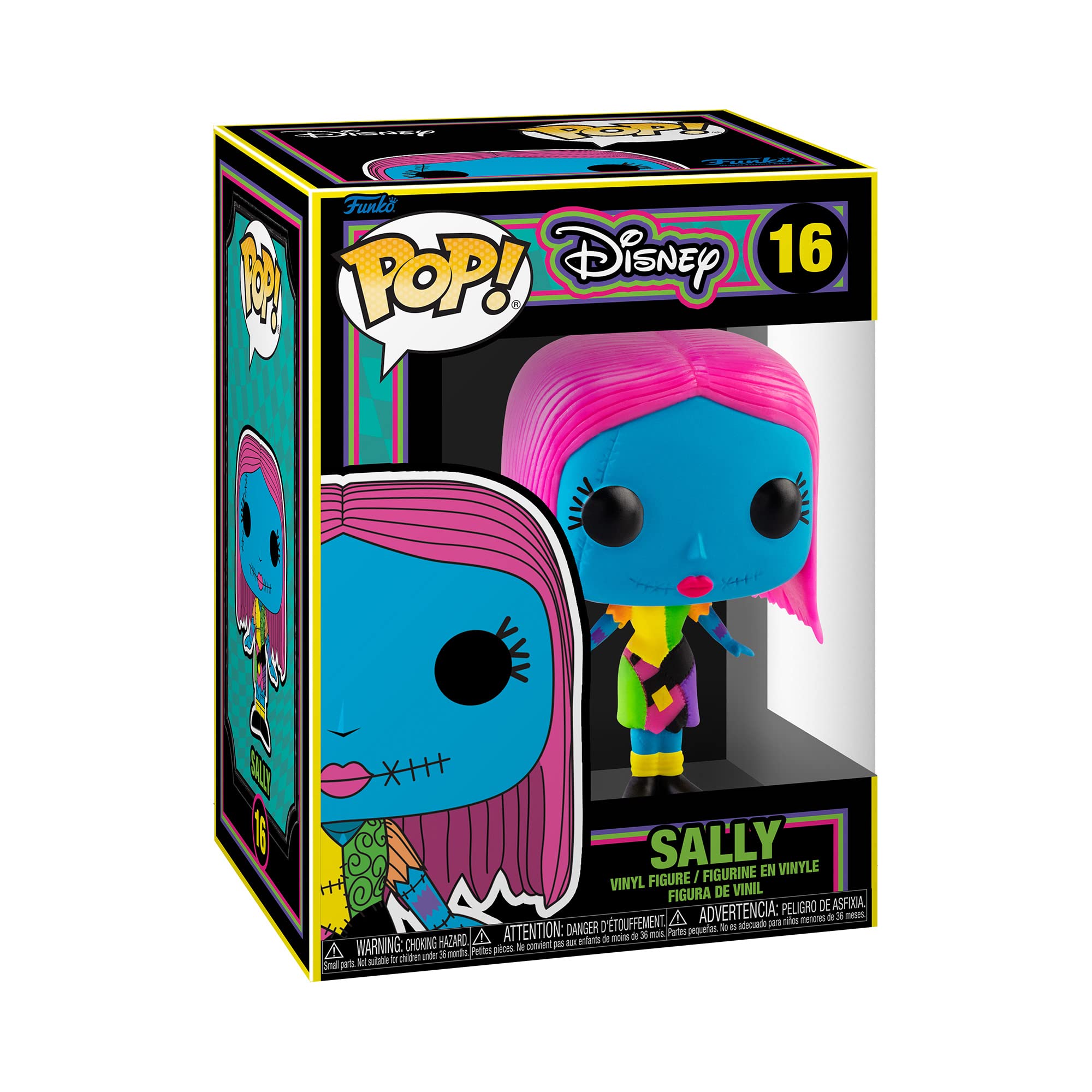 Funko POP! Disney: the Nightmare Before Christmas - Blacklight - Sally - Collectable Vinyl Figure - Gift Idea - Official Merchandise - Toys for Kids & Adults - Movies Fans