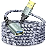 USB 3.0 Extension Cable 10FT Type A Male to Female USB Extender Cord AINOPE High Data Transfer Compatible with Webcam,Gamepad