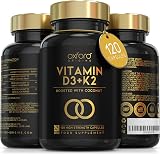 Oxford Origins Vitamin D3 K2 4000 IU/100 mcg MK7 120 capsules UK