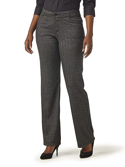 riders by lee indigo women's ponte knit pant