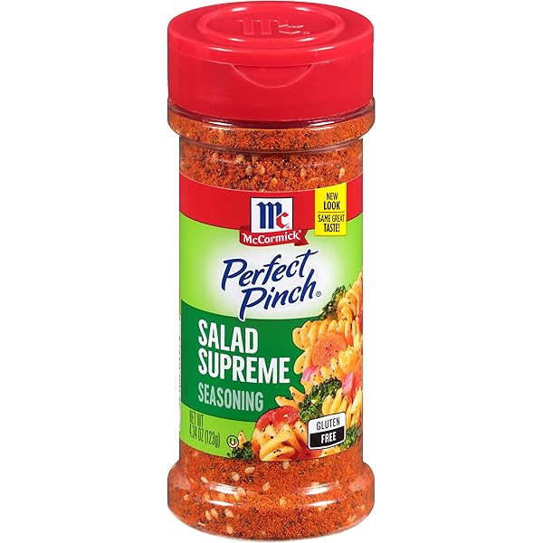 MCCORMICK PERFECT PINCH SALAD SUPREME SEASONING, 4.34 OZ