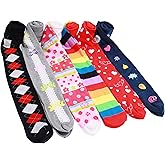 Angelina 6-Pair-Pack Girls Winter Fashion Uniform Tights