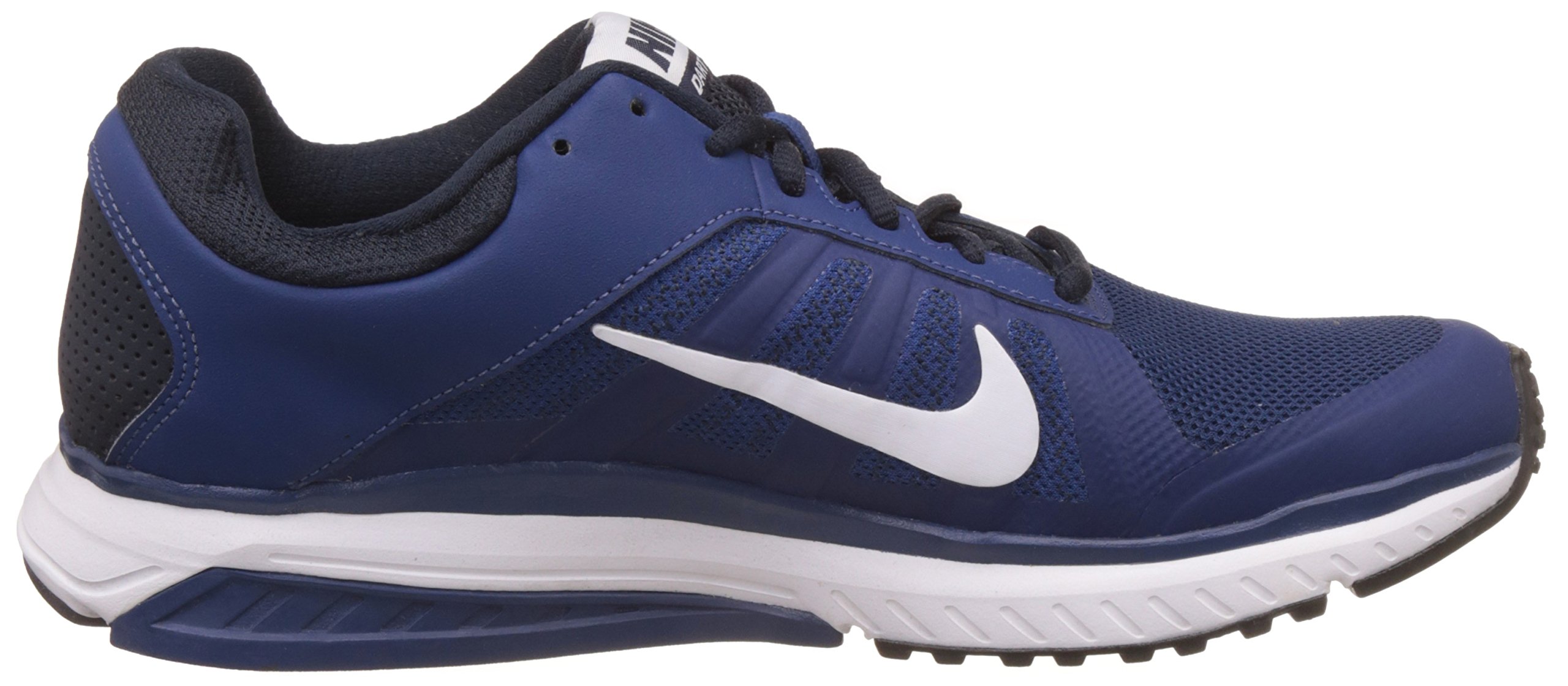 nike men's dart 12 msl blue running shoes