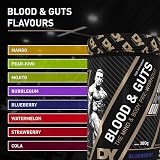 DY Nutrition Blood & Guts Pre Workout Powder Blueberry 380g 350mg Caffeine view 6