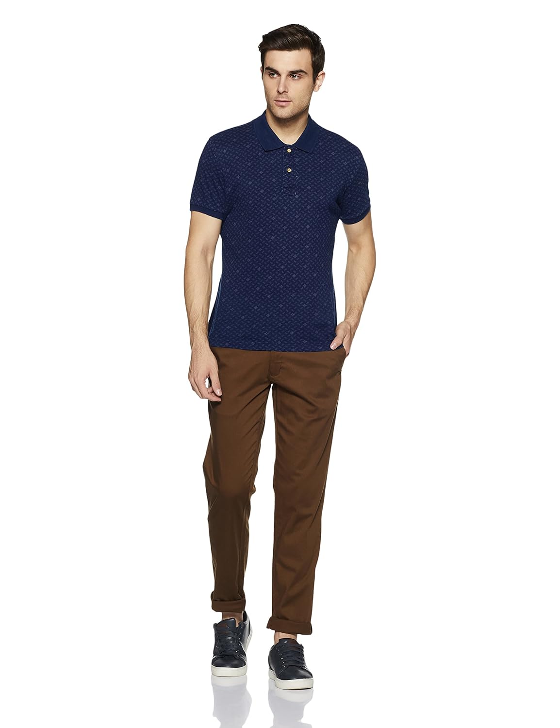 parx men's slim fit casual trousers