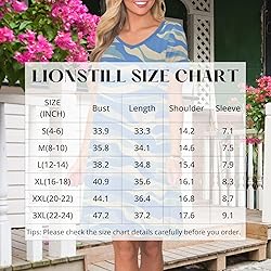 lionstill Women's Casual T Shirt Dress Summer