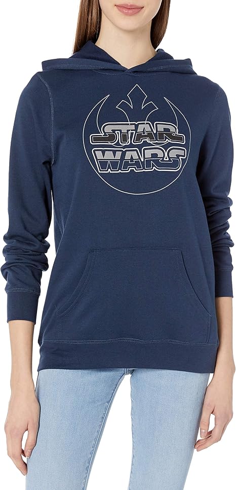 STAR WARS Women's Hooded Sweatshirt at Amazon Womenâs Clothing store
