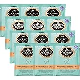 HASK COCONUT Nourishing Deep Conditioner Treatments for all hair types, color safe, gluten-free, sulfate-free, paraben-free - Pack of 12