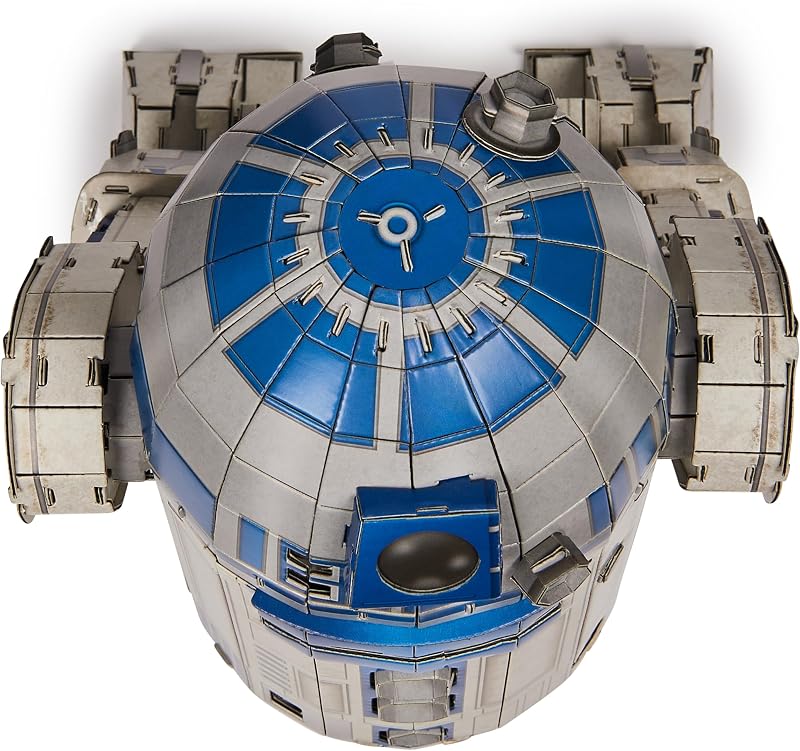 Puzz4D - Maqueta R2-D2 - Puzzle 3D Star Wars - Maquetas para Construir Adultos - Puzzles para Adultos y Niños - Juegos de Mesa - Juegos Infantiles - Juguetes Niños 12 Años +