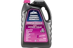 PEAK OET Extended Life Pink Concentrate Antifreeze/Coolant for European Vehicles, 1 Gal.
