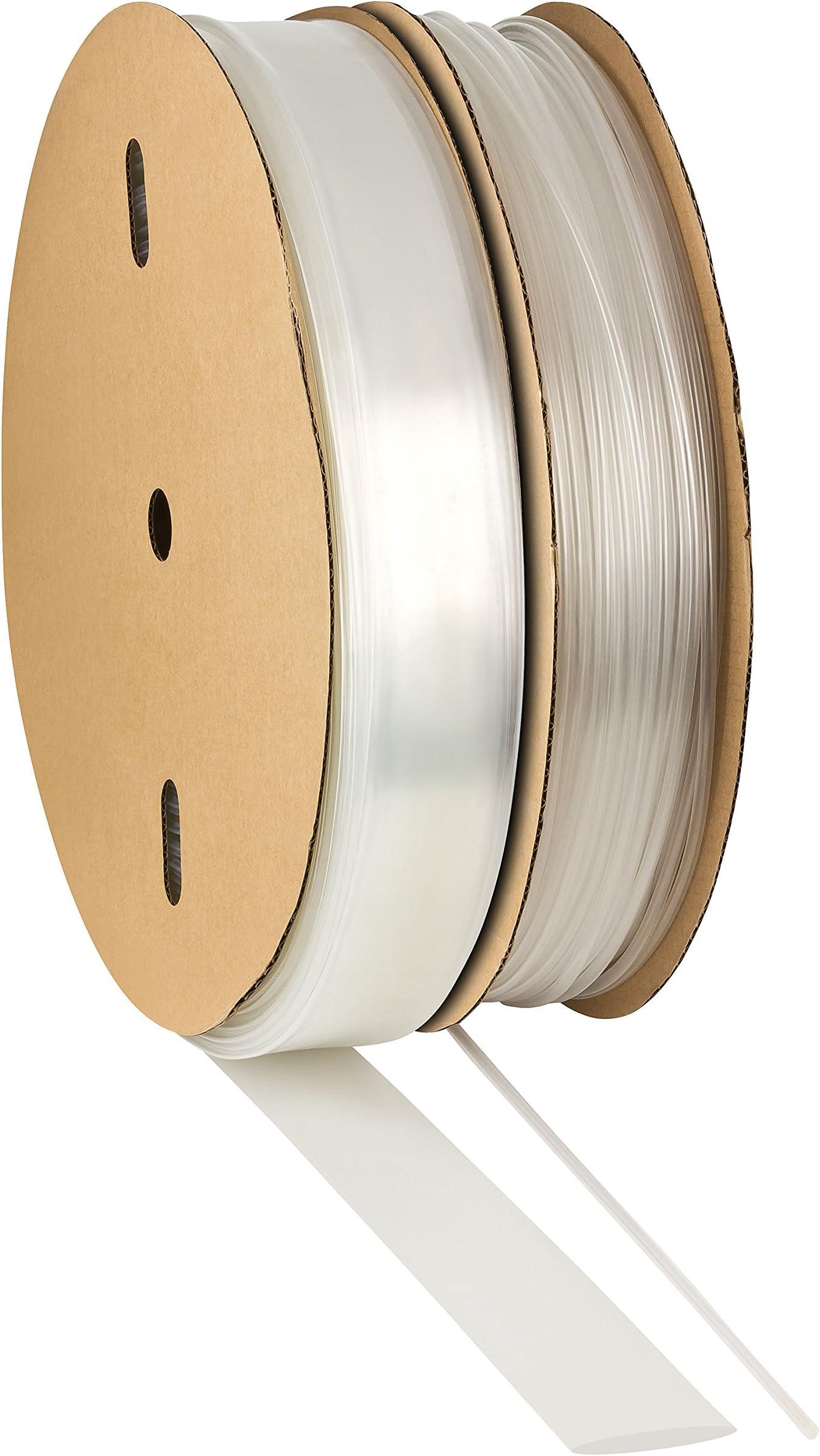 Heat Shrink Tube 3:1 Adhesive Lined Transparent Selection of 8 Sizes and 6 Lengths - in one Piece - by ISOLATECH (here: Ø15mm - 1 Metre)