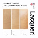 Hemway Clear Gloss Lacquer 1L Multi-Surface Varnish Wood Furniture Interior view 3