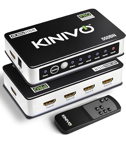 Amazon.com: Black Box 4K HDMI Switch - 2 x 1-3840 ?? 2160-4K - 2 x