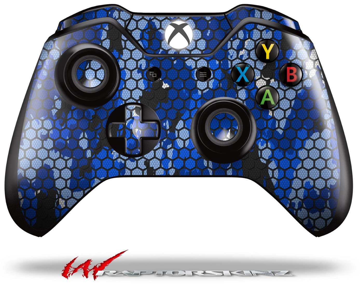HEX Mesh Camo 01 Blue Bright Decal Style Skin fits