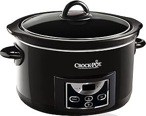 Crock-Pot SCCPRC507B 4.7 L 5Q Slow Cooker 220-240 Volts 50Hz Export Only