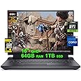 Dell G16 7630 16 Flagship Gaming Laptop 16" QHD+ 165Hz (100% DCI-P3, 3ms) Intel 24-Core i9-13900HX Processor 64GB RAM 1TB SSD GeForce RTX 4070 8GB Graphic RGB Backlit Thunderbolt Win11 w/ICP Accessory