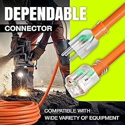 3ft Outdoor/Indoor Extension Cord 10/3 Gauge Ultra
