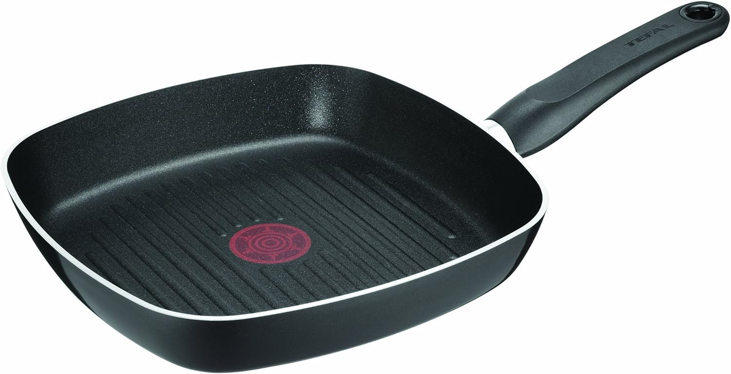 Tefal Specifics Square Grill Pan, Non Stick, 26cm Amazon.co.uk