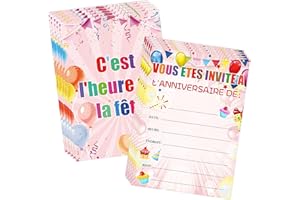Birthday Party Invitation Card Cake Birthday Party Invitation de fête d’anniversaire pour 5 "x7" Celebration Invitation for B