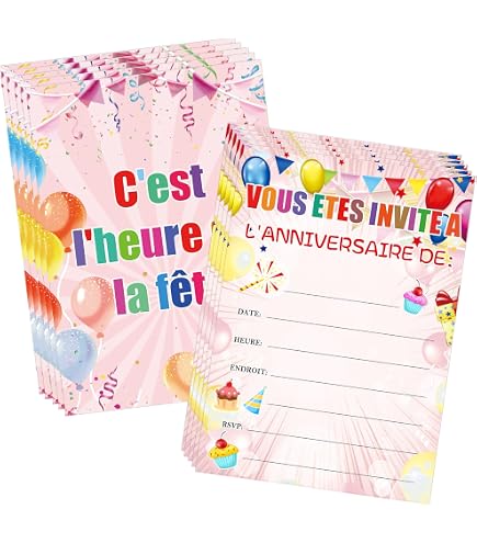 10 Invitations Anniversaire Football à Gratter – Cartes Foot + Enveloppes + Pastilles Ballon – Garçons Filles