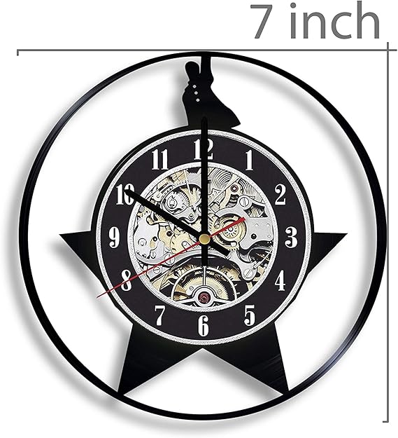 Hamilton Vinyl Record Wall Clock, Hamilton Movie, Hamilton