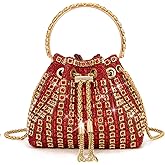 Sweetovo Sparkly Diamond Evening Bag Clutch Purses for Women Rhinestone Purse Glitter Handbag for Party Prom Cocktail Wedding