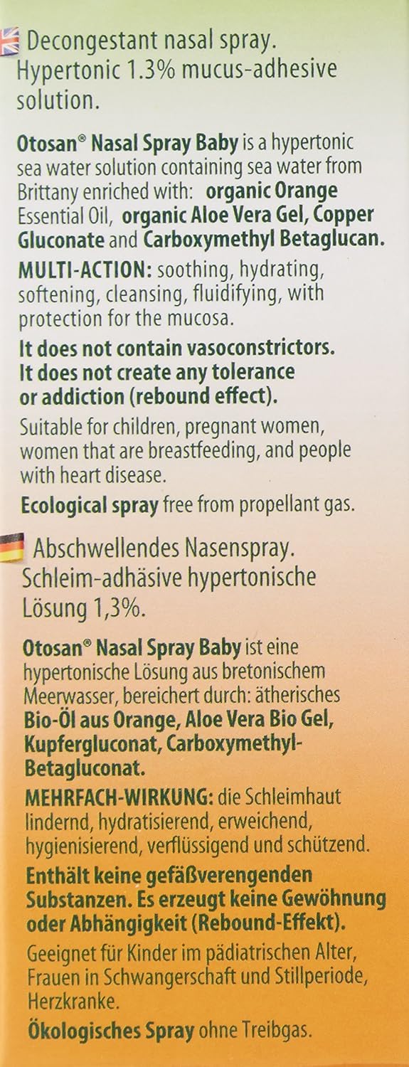 Otosan 30 ml Baby Nasal Spray, White, 30 ml (Pack of 1) - Image 4