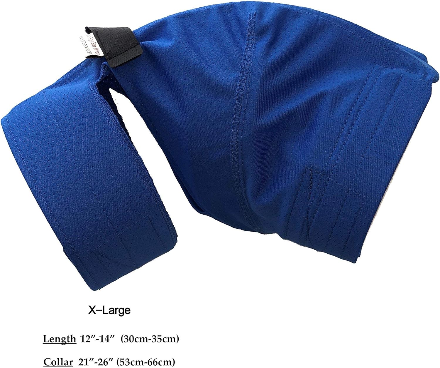 The Original No Flap Ear Wrap (XLarge, Blue) Amazon.ca Pet Supplies