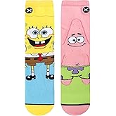 Odd Sox - Nickelodeon Crew Socks for Big and Little Kids - Funny, Cute, Durable, Colorful Cartoon Novelty Apparel for Youth