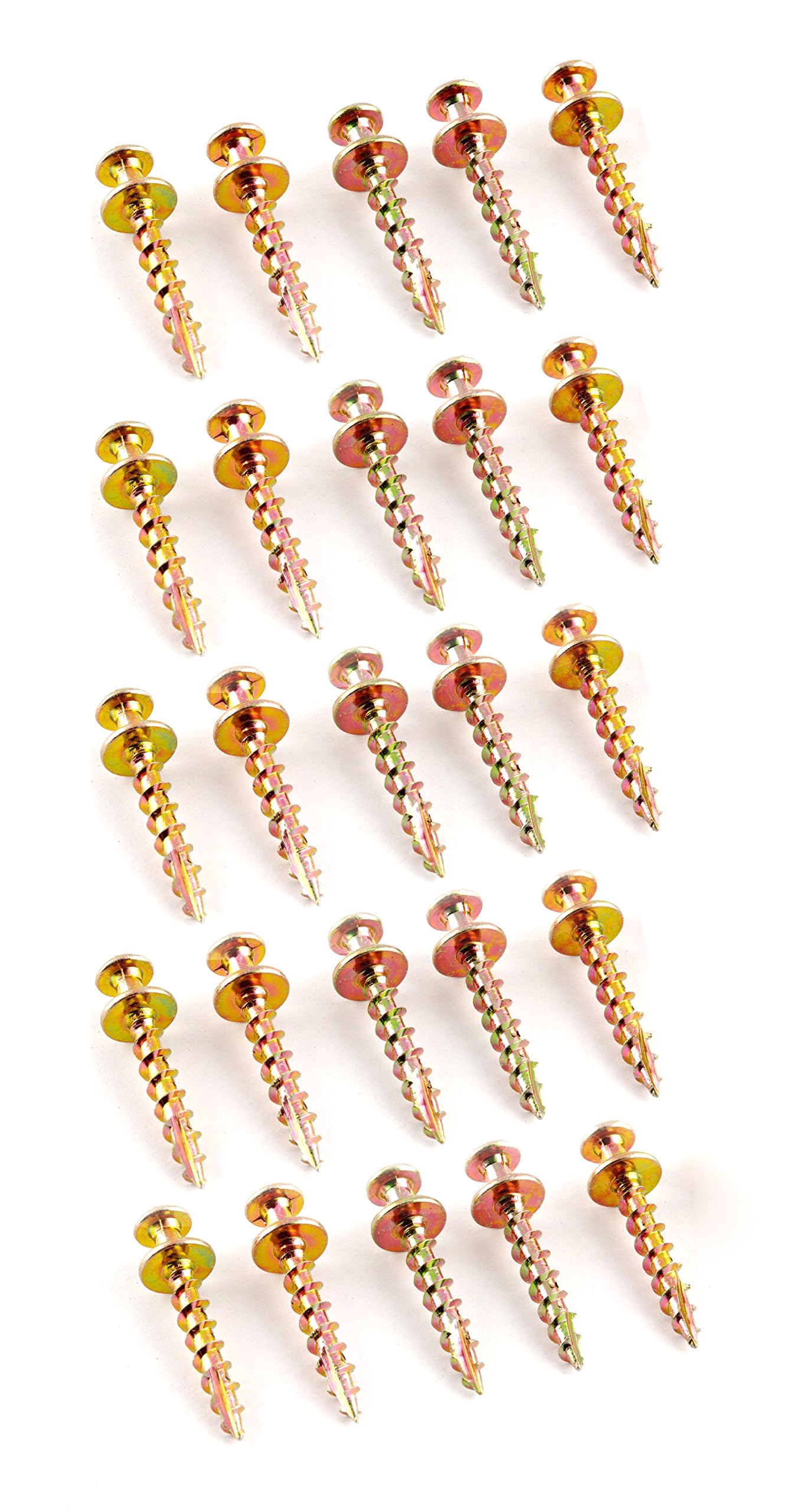 Hangman Double-Headed Bear Claw Hangers – 4-in-1 Hooks for D-Rings, Wire, Sawtooths & Keyholes: BCK-25, Gold