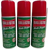 Ballistol Multi-Purpose Travel Size Non-CFC Aerosol Can Lubricant Cleaner Protectant 1.5 oz