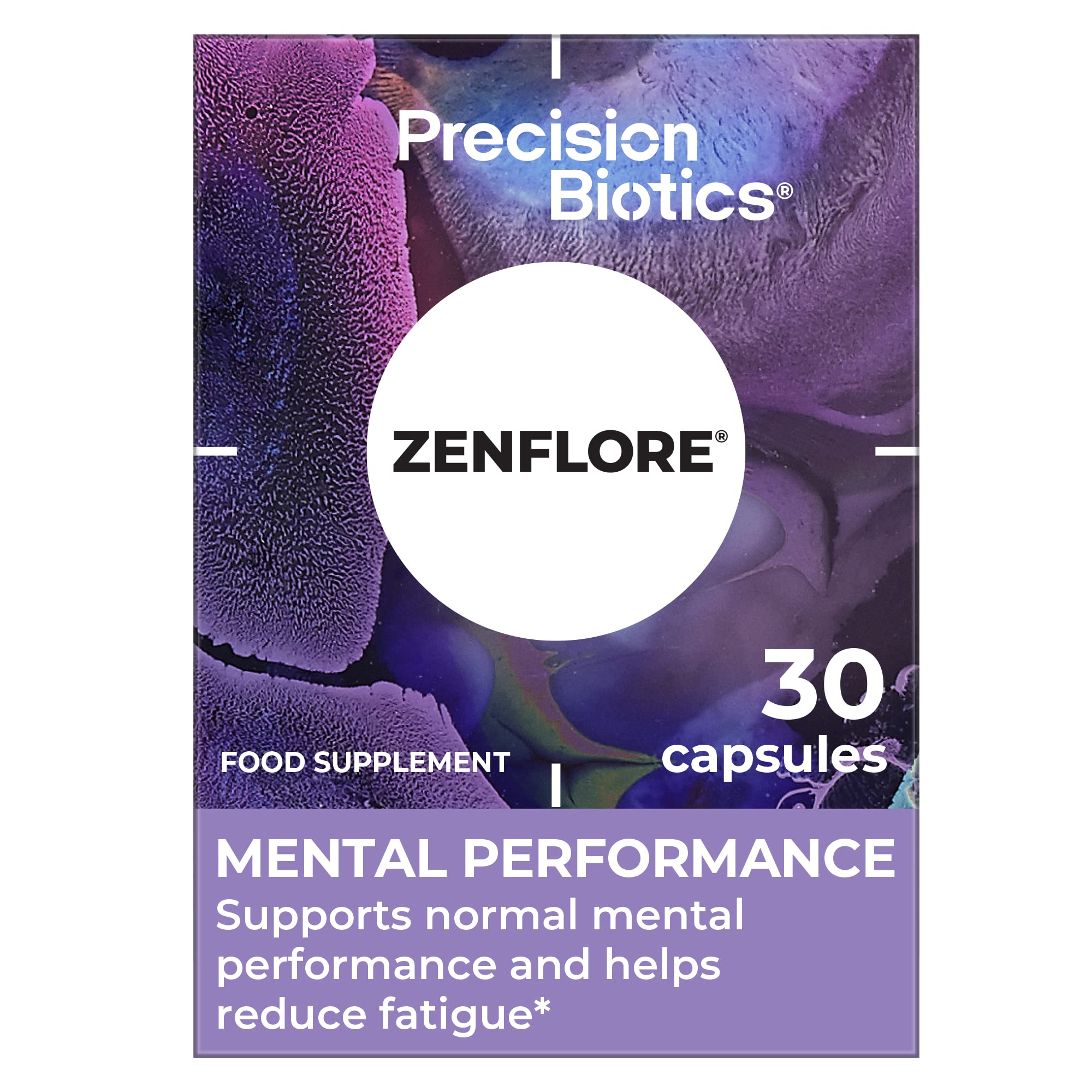 Zenflore by PrecisionBiotics - Menopause and Perimenopause - Probiotics with B Vitamins - for Mental Performance and Fatigue - Hormone Regulation for Women - 30 Capsules — image 1
