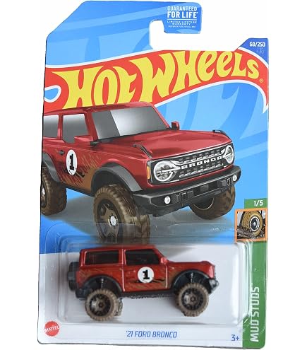 Hot Wheels Ford Bronco 2021 – Orange, MaÃŸstab 1:64, Sammelauto