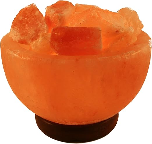 lampara de sal del himalaya fuego bowl