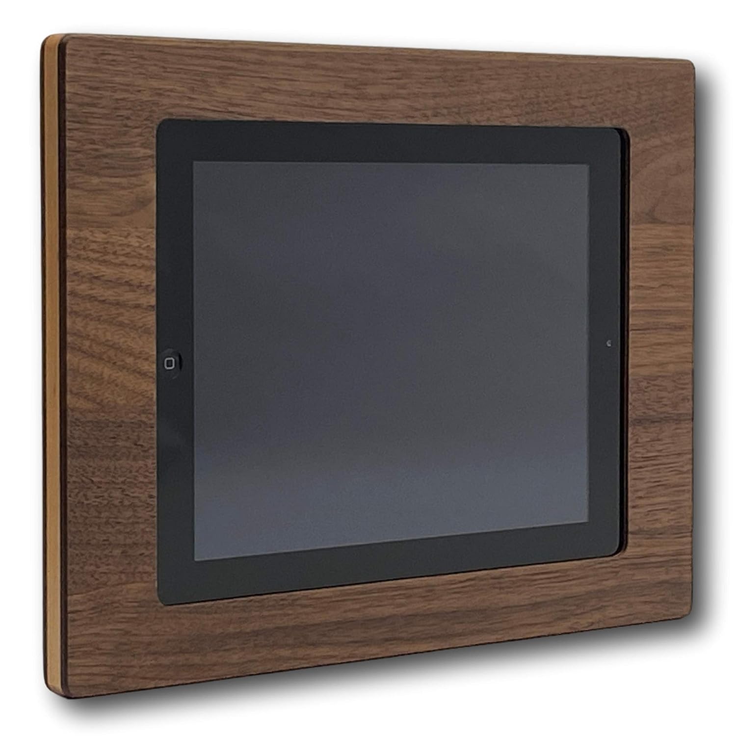 NobleFrames Tablet Wall Mount fürs Smart Home, kompatibel mit Apple iPad 2, 3 und 4 aus Nussholz