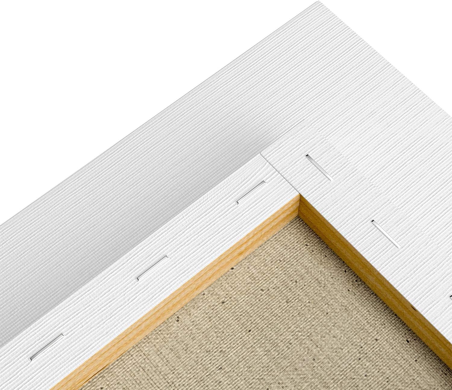 GOTIDEAL Stretched Canvas, Multi Pack 4x4", 5x7", 8x10", 9x12", 11x14" Set of 10, Primed White - 100% Cotton Artist Canvas Boards for Painting, Acrylic Pouring, Oil Paint Dry & Wet Art Media