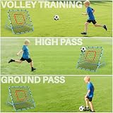 Amazing Tour Football Rebounder – Adjustable Steel Frame Trainer view 2