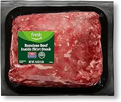 Amazon Fresh Brand, Beef Inside Skirt Steak, Boneless, USDA Choice, 1 lb