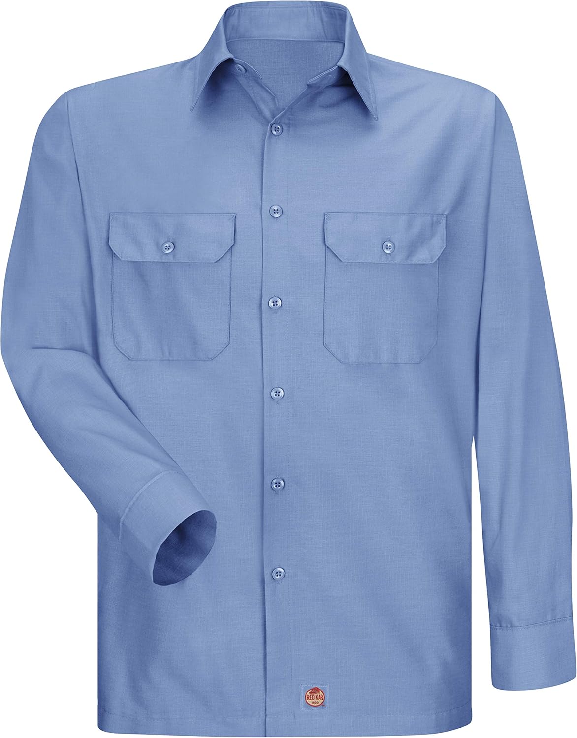 Red Kap Men's RK Solid Rip Stop Shirt: Clothing