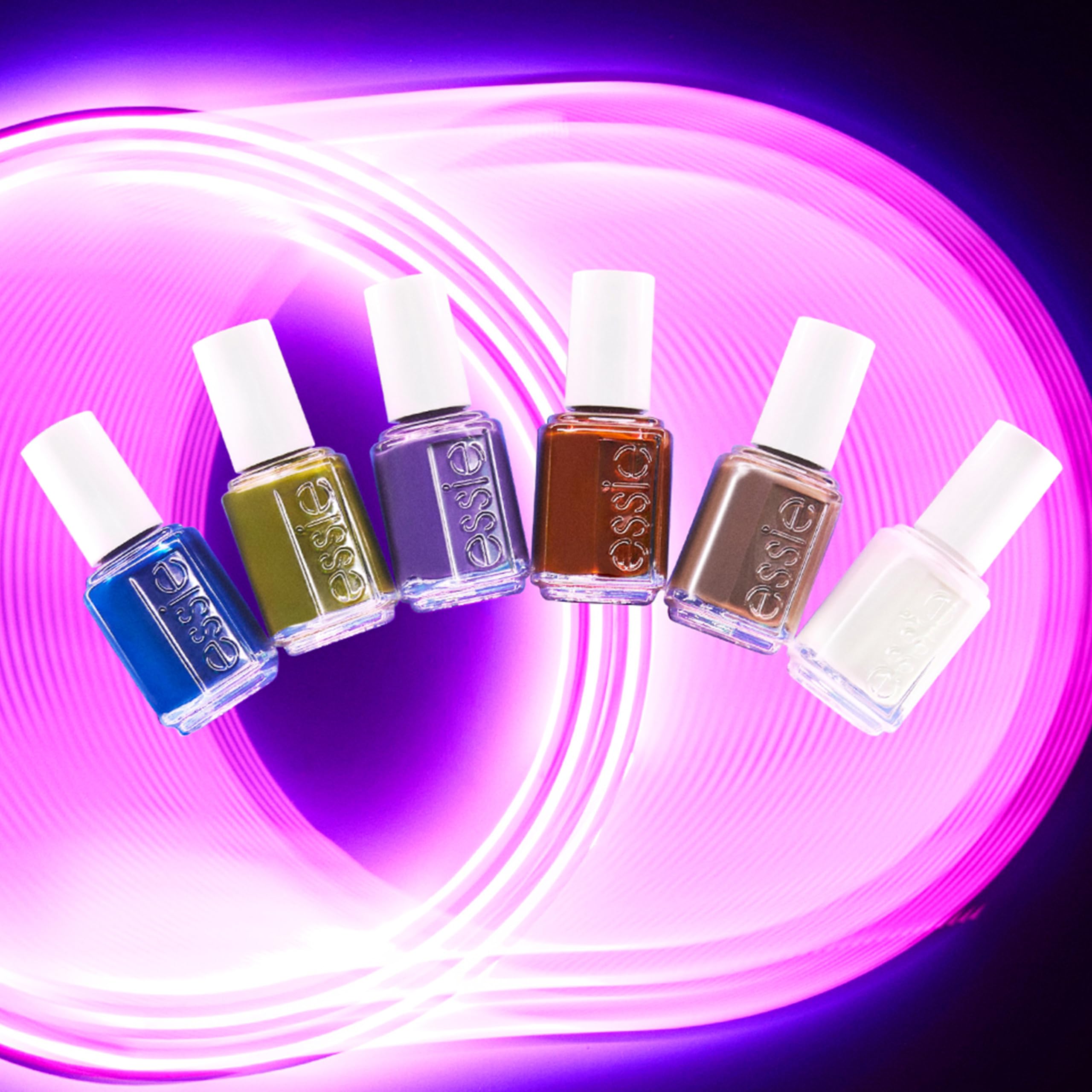 essie Salon-Quality Nail Polish, Vegan, Fall 2023, Dark Ruby Red, Full Blast, 0.46 fl oz - Image 9