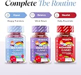 Novomins Kids Probiotic Gummies 2 Billion 30 Count Vitamin D Calcium 1 Month view 9
