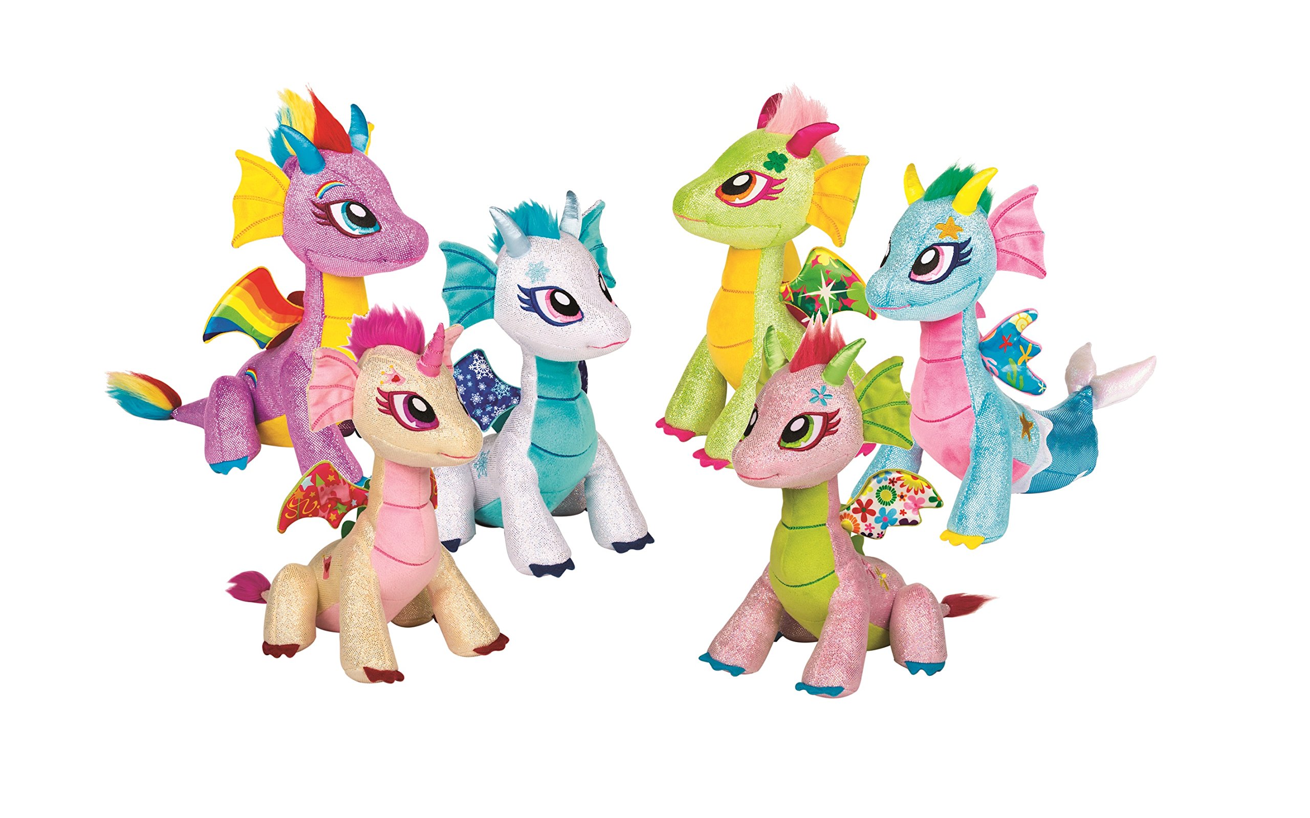 JOY TOY Glitter Shine Dragons Plush