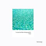 Hemway Holographic Turquoise Glitter Shaker 130g Fine 1/64 in Metallic Flake view 2